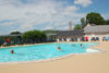 Familienaufenthalt Campingplatz Pool Normandie