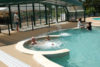 swimming heated pool Normandy